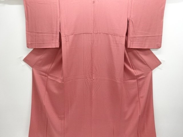 JAPANESE KIMONO / HITOE IROMUJI / WOVEN PATTERN / ONE CREST 